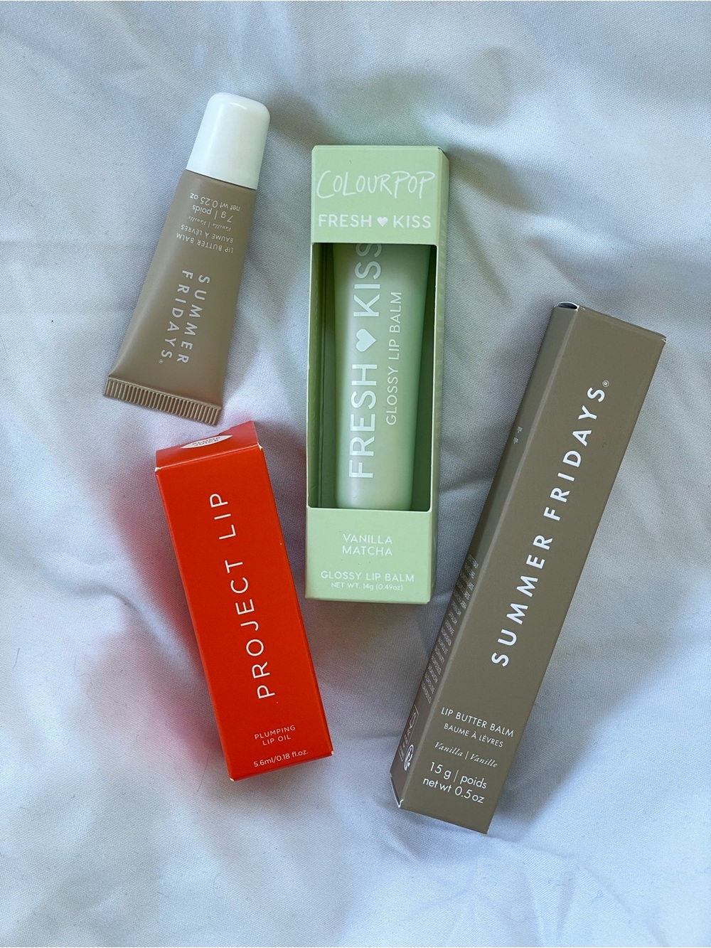 Summer Fridays, Colorpop, Project Lip Set